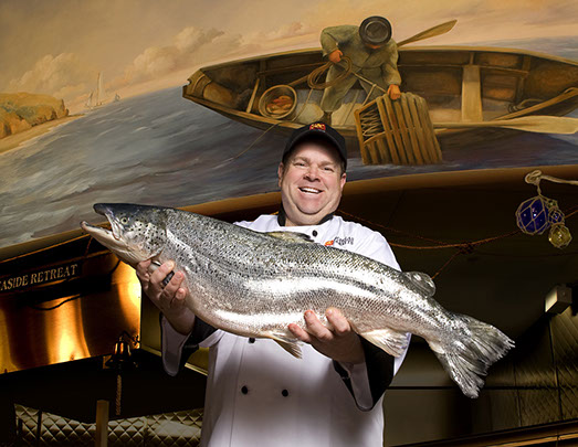  fish, trout, salmon, large fish, fish market,